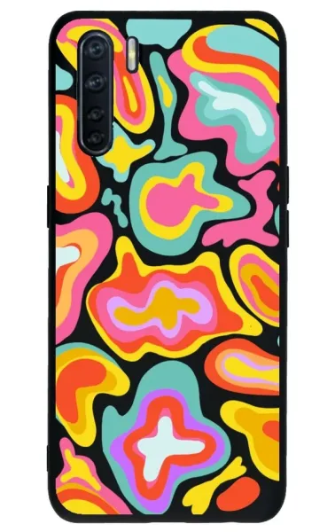 Oppo Reno 3 Lansman Kılıf - Colors 2