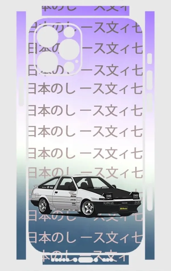 iPhone 12 Pro Max Telefon Kaplama - Hachi Roku AE86 JDM