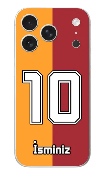 Taraftar Kılıfı Parçalı Sarı Kırmızı